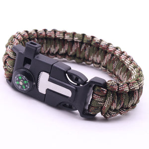 
                  
                    Load image into Gallery viewer, Survival Paracord Bracelet
                  
                